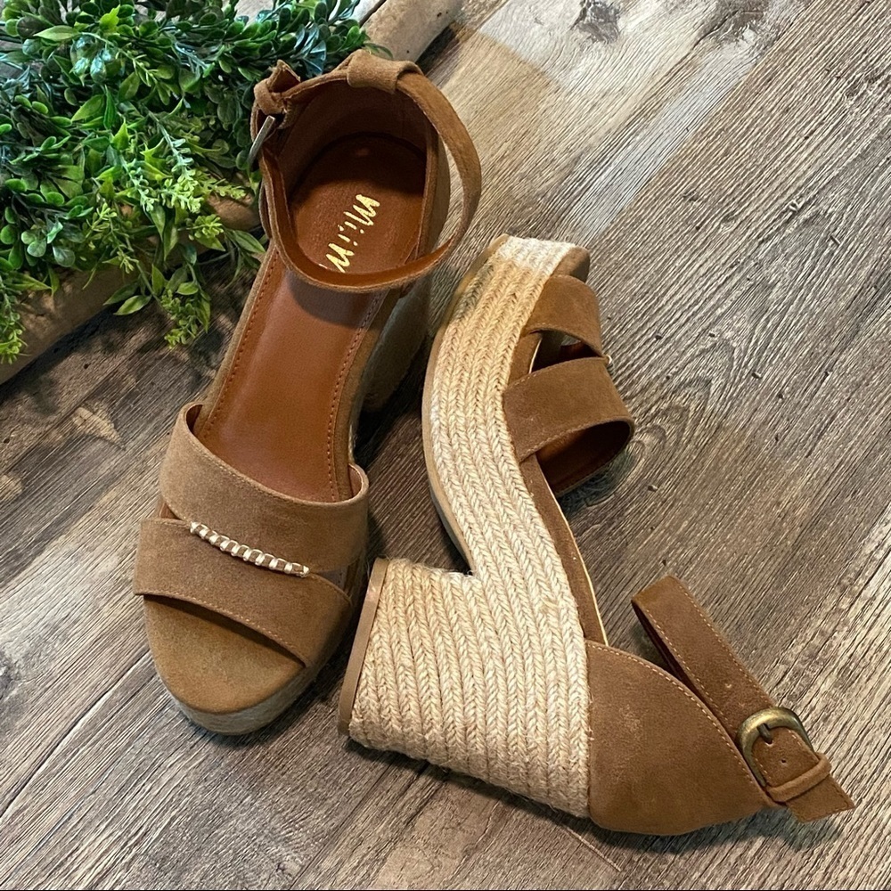 MI,IM Chunky Espadrille Sandals